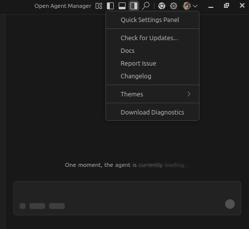 Botón de cerrar sesión en Antigravity que deja de responder durante el bloqueo